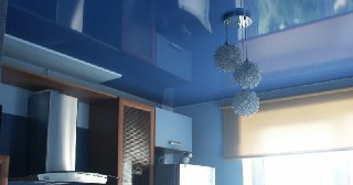 Натяжной потолок на кухню Колпино, цена от 6327 руб.